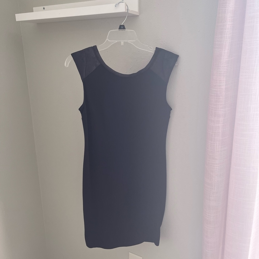 Anthropologie Velvet by Graham and Spencer Black Dress